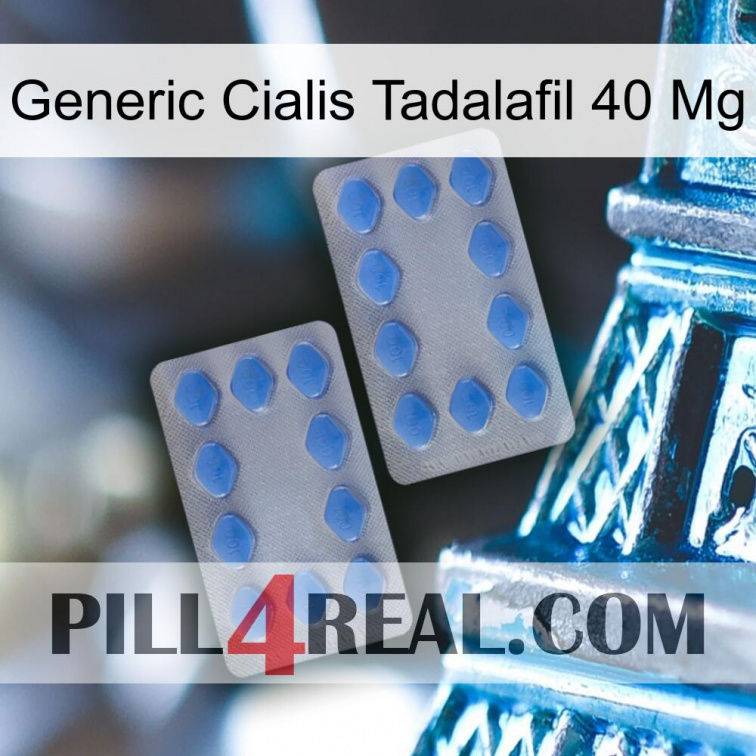 Generic Cialis Tadalafil 40 Mg 20